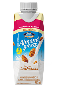 Almond Breeze Baunilha Zero Açúcar 250ml